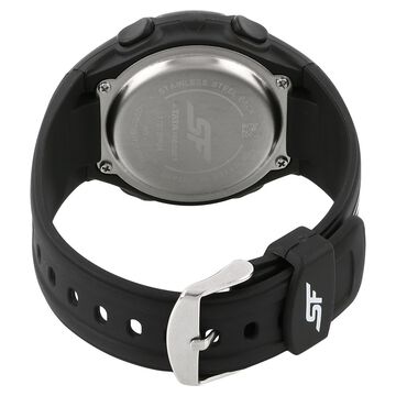SF Super Fibre Digital Dial Plastic Strap Watch for Men