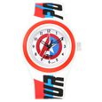 Zoop Marvel Avengers Analog Watch with Red Dial & White Strap for Boys Kids, from House of Titan - image number 1