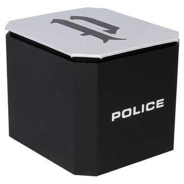 Police Blue Dial Quartz Multifunction Watch for Men