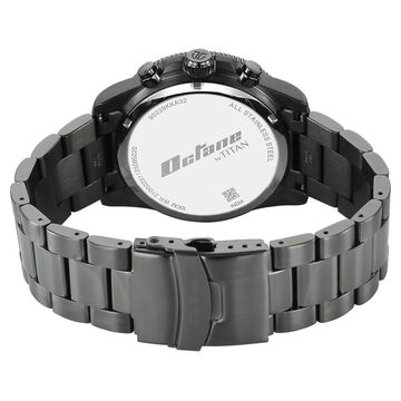 Octane Fashion Accendo Chronograph with Knurled Bezel & Lume Hands for Men