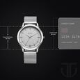 Titan Karishma Quartz Analog Silver Dial Stainless Steel Strap Watch for Men - image number 2