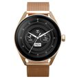 Titan Crest with 3.63 cm AMOLED Display with AOD, Functional Crown, BT Calling, Premium Smartwatch with Teal Strap