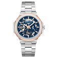 Kenneth Cole Automatic Blue Dial With Silver Stainless Steel Strap Watch For Men - image number 0