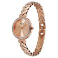 Titan Raga Showstopper Quartz Analog Rose Gold Dial Rose Gold Metal Strap Watch For Women - image number 2