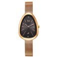 Vyb Prodigy By Fastrack Quartz Analog Grey Dial Rose Gold Stainless Steel Strap Watch For Girls - image number 1