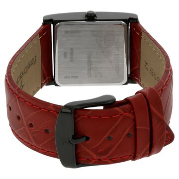 Fastrack Quartz Analog Black Dial Leather Strap Watch for Girls