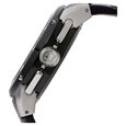 Xylys Swiss Chronograph Black Leather Strap and Black Dial Watch For Men - image number 2