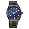 Vyb Aviator By Fastrack Quartz Analog Blue Dial Grey Stainless Steel Strap Watch For Guys - image number 1