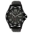 Titan Quartz Analog with Day and Date Black Dial Stainless Steel Strap Watch for Men
