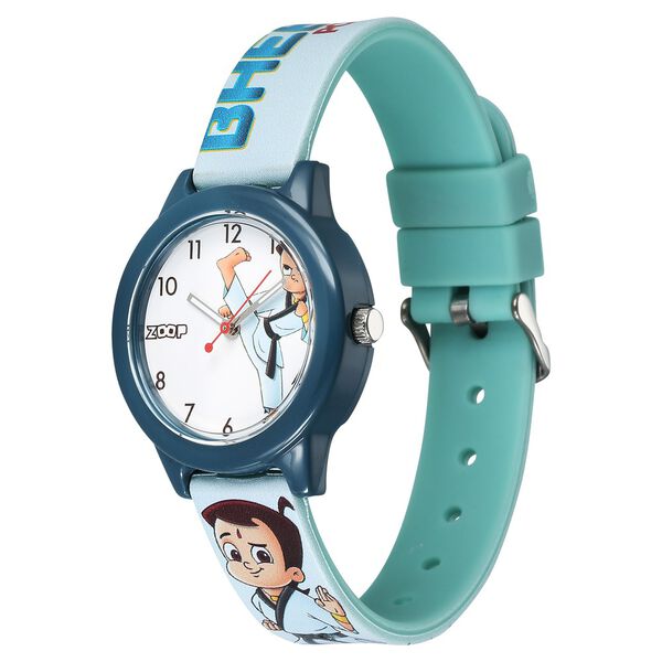 Zoop By Titan Chhota Bheem Quartz Analog Multicoloured Dial Multicoloured Plastic Strap Watch For Kids - image number 3