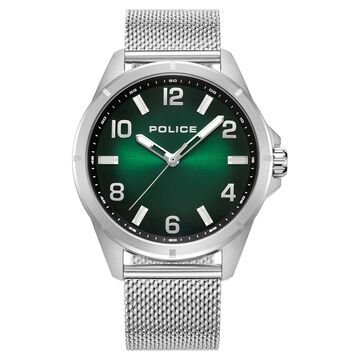 Police Analog Green Dial Watch for Men