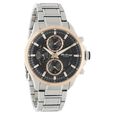 Titan Octane Black Dial Quartz Multifunction Stainless Steel Strap watch for Men - image number 1
