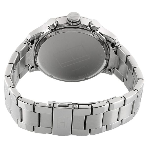 Tommy Hilfiger Quartz Analog Black Dial Stainless Steel Strap Watch for Men - image number 3