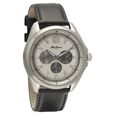Titan Quartz Multifunction Black Dial Leather Strap Watch for Men