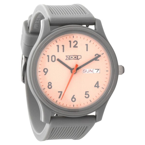 Zoop Back To School Analog Unisex Watch For Kids With Pinl Dial And Grey Strap From House Of Titan - image number 2