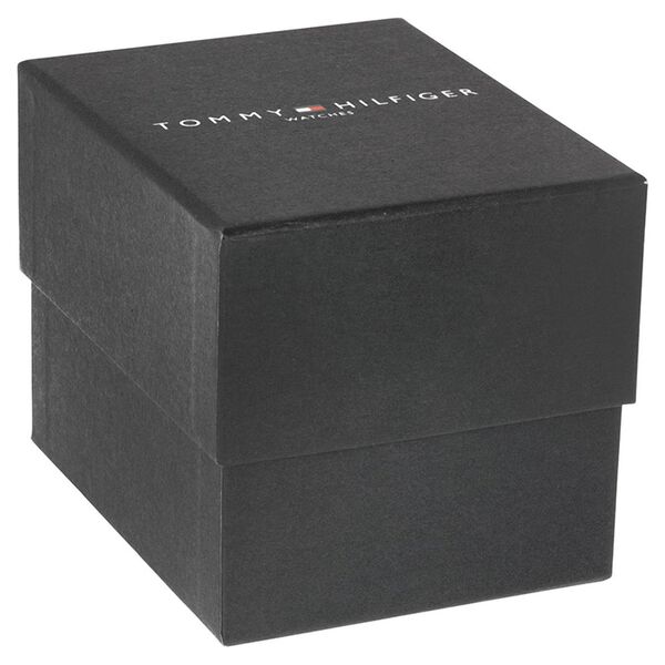 Tommy Hilfiger Quartz Analog Black Dial Leather Strap Watch for Men - image number 4