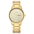 Titan Lagan Yellow Dial Analog with Day and Date Metal Strap Watch for Men - image number 1