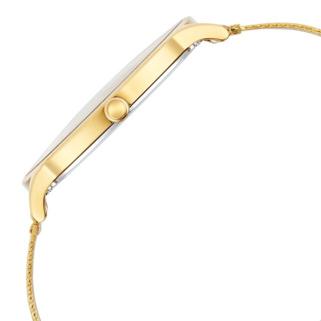 Titan Nebula Lustre 18k Gold Analog Milanese Strap Watch for Men 6