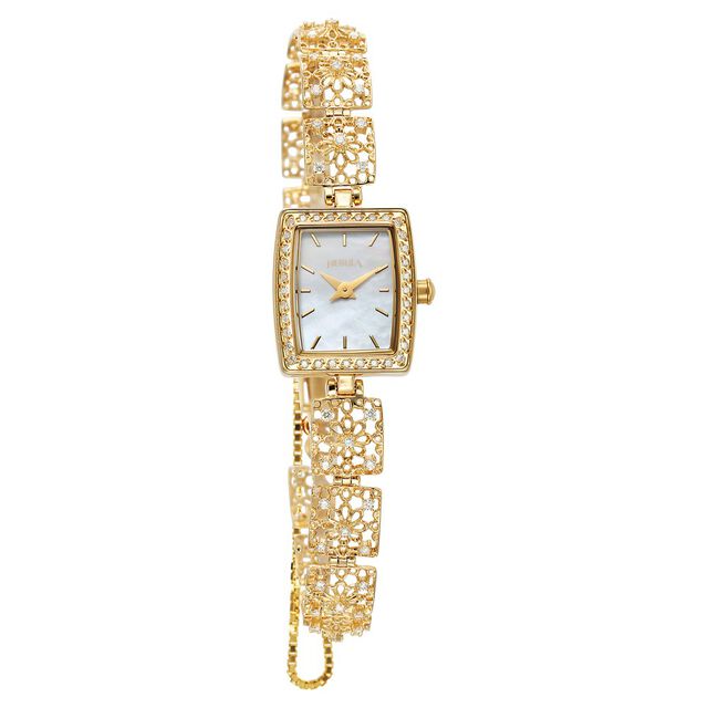 Titan Nebula Jewels 18k Gold Analog with Diamonds Watch for Women 2