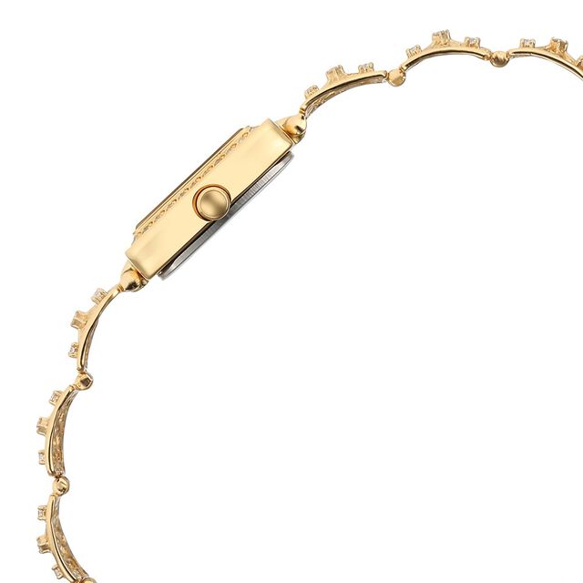 Titan Nebula Jewels 18k Gold Analog with Diamonds Watch for Women 5