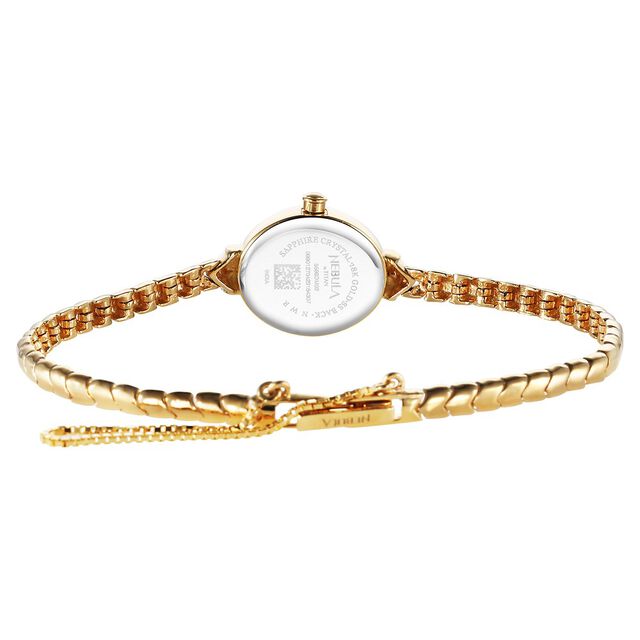 Titan Nebula Jewels 18k Gold Analog with Diamonds Watch for Women 6