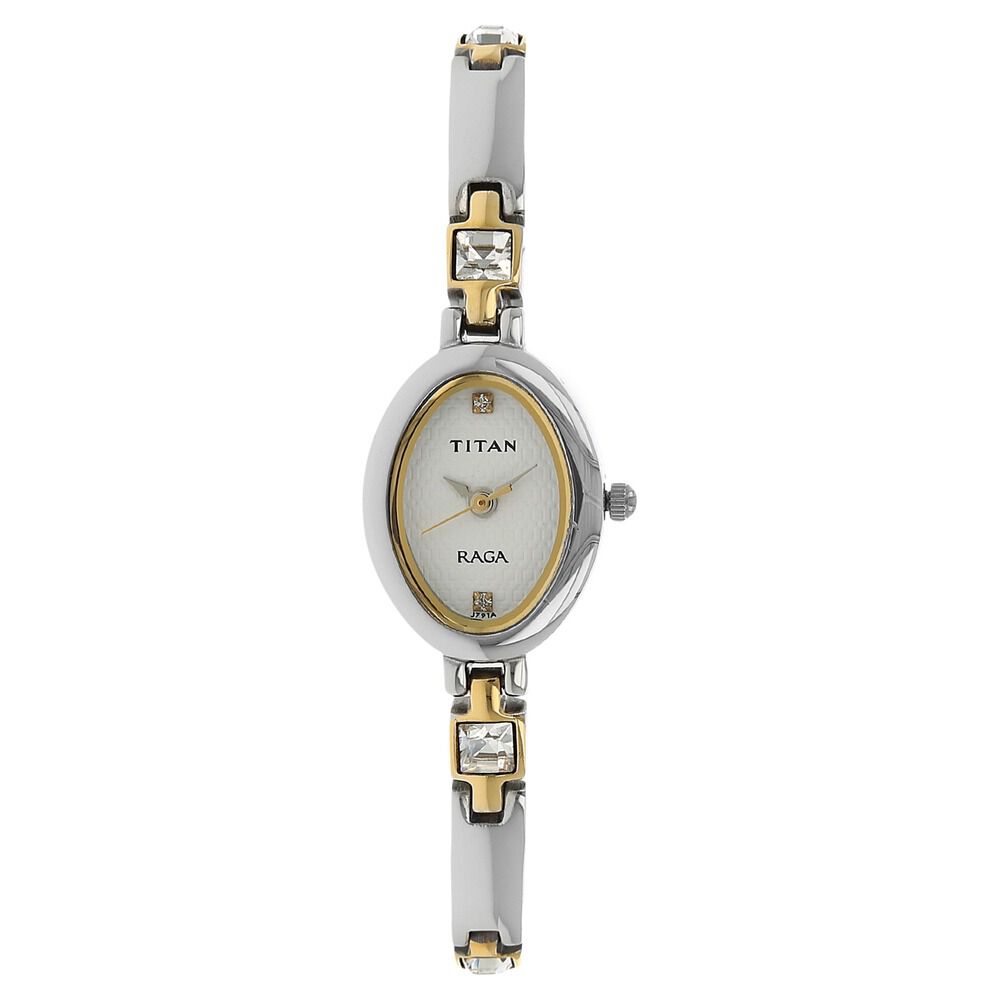 Titan raga white dial clearance
