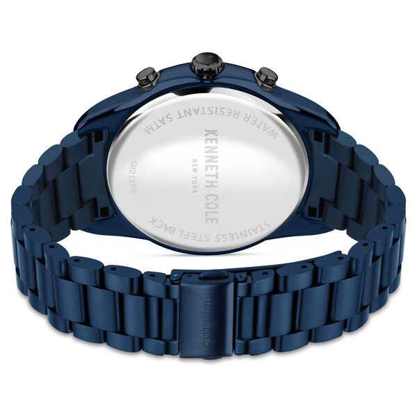 Kenneth Cole Quartz Chronograph Black Dial Stainless Steel Strap Watch for Men - image number 4