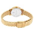 Titan Quartz Analog White Dial Golden Metal Strap Watch For Women - image number 4