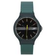 SF Quartz Analog Black Dial Plastic Strap Watch for Men - image number 1