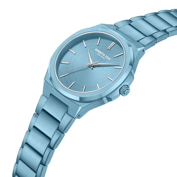 Kenneth Cole Kenneth Cole Quartz Analog Blue Dial With Blue Stainless Steel Strap Watch for Couple - image number 4