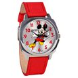 Zoop Disney Mickey Mouse Analog Watch with Silver Dial & Red Strap for Boys Kids, from House of Titan - image number 2