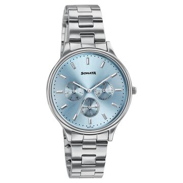 Sonata Women's Work Wear blue dial Watch - Premium Multifunction design for everyday style