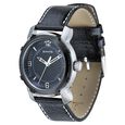 Sonata Quartz Analog Black Dial Leather Strap Watch for Men - image number 0