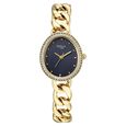 Titan Raga Spotlight Quartz Analog Grey Dial Rose Gold Metal Strap Watch For Women