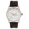 Kenneth Cole Quartz Multifunction Silver Dial Leather Strap Watch for Men - image number 0