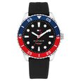 Tommy Hilfiger Quartz Analog Black Dial Black Silicone Strap Watch For Men - image number 0