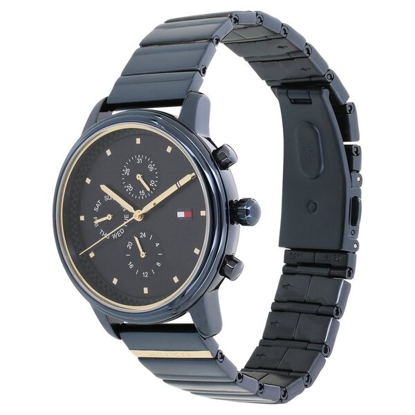 Tommy Hilfiger Quartz Multifunction Blue Dial Metal Strap Watch for Women - image number 1