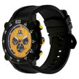 Titan Quartz Chronograph Yellow Dial Plastic Strap Watch for Men - image number 1