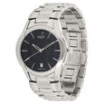 Xylys Swiss Analog with Date Silver Stainless Steel Strap and Black Dial Watch For Men - image number 1