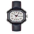 Fastrack Quartz Analog Silver Dial Plastic Strap Watch for Guys