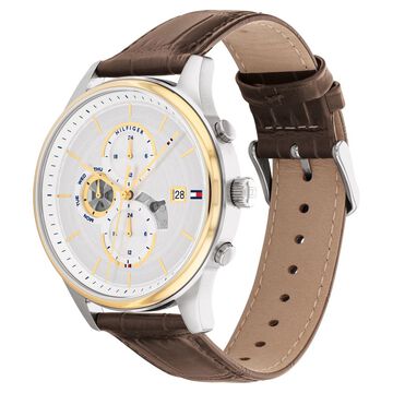 Tommy Hilfiger Silver Dial Quartz Analog Watch for Men