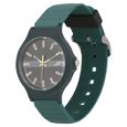 SF Quartz Analog Black Dial Plastic Strap Watch for Men - image number 2