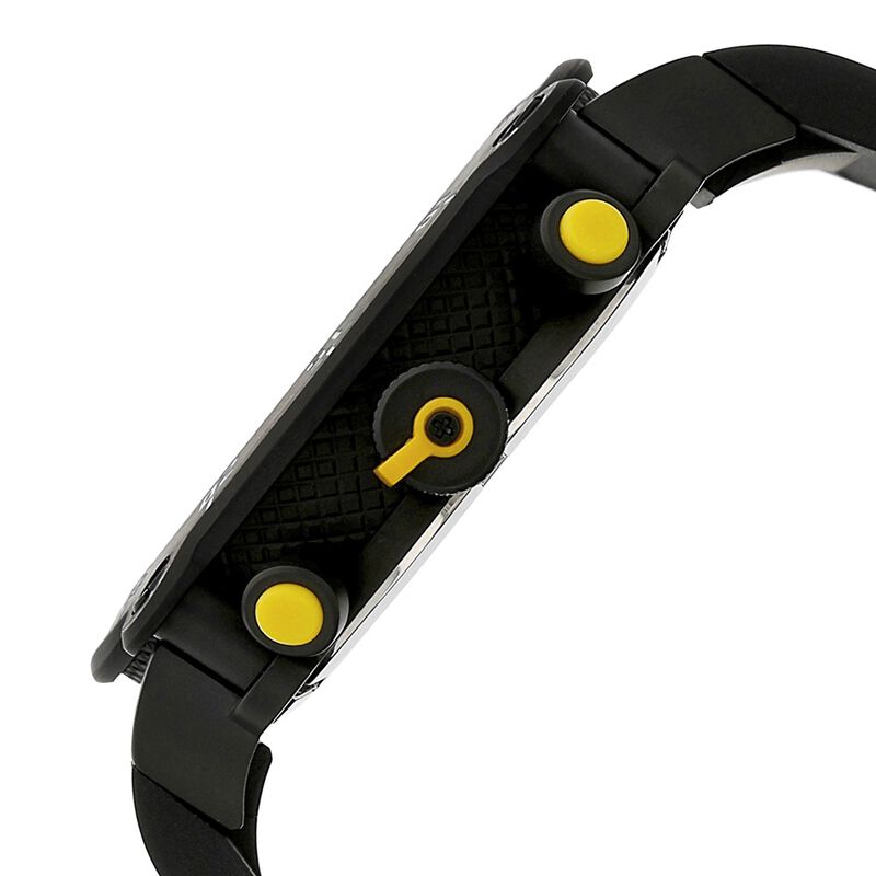 Titan Quartz Chronograph Yellow Dial Plastic Strap Watch for Men - image number 2