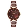 Anne Klein Quartz Analog Brown Dial Rose Gold Ceramic Strap Watch For Women - image number 0