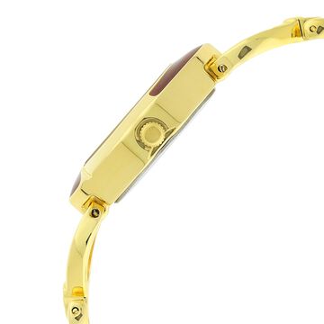 Sonata Quartz Analog Champagne Dial Metal Strap Watch for Women