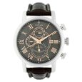 Titan Quartz Chronograph White Dial Leather Strap Watch for Men