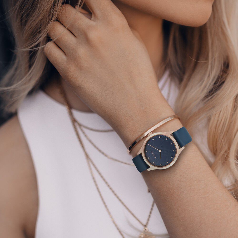 Rubber strap watches for ladies hot sale