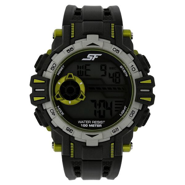 SF Digital Dial Plastic Strap Watch for Men - image number 0