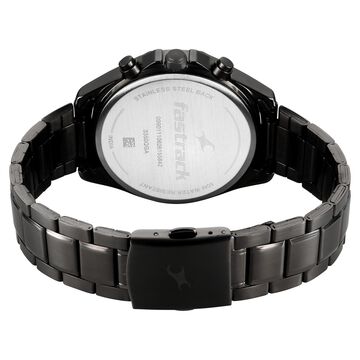 Fastrack Oceanyx 2.0 Chronograph Watch for Men with Green Dial & Gun Metal Strap