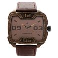 Fastrack Quartz Analog Black Dial Leather Strap Watch for Guys